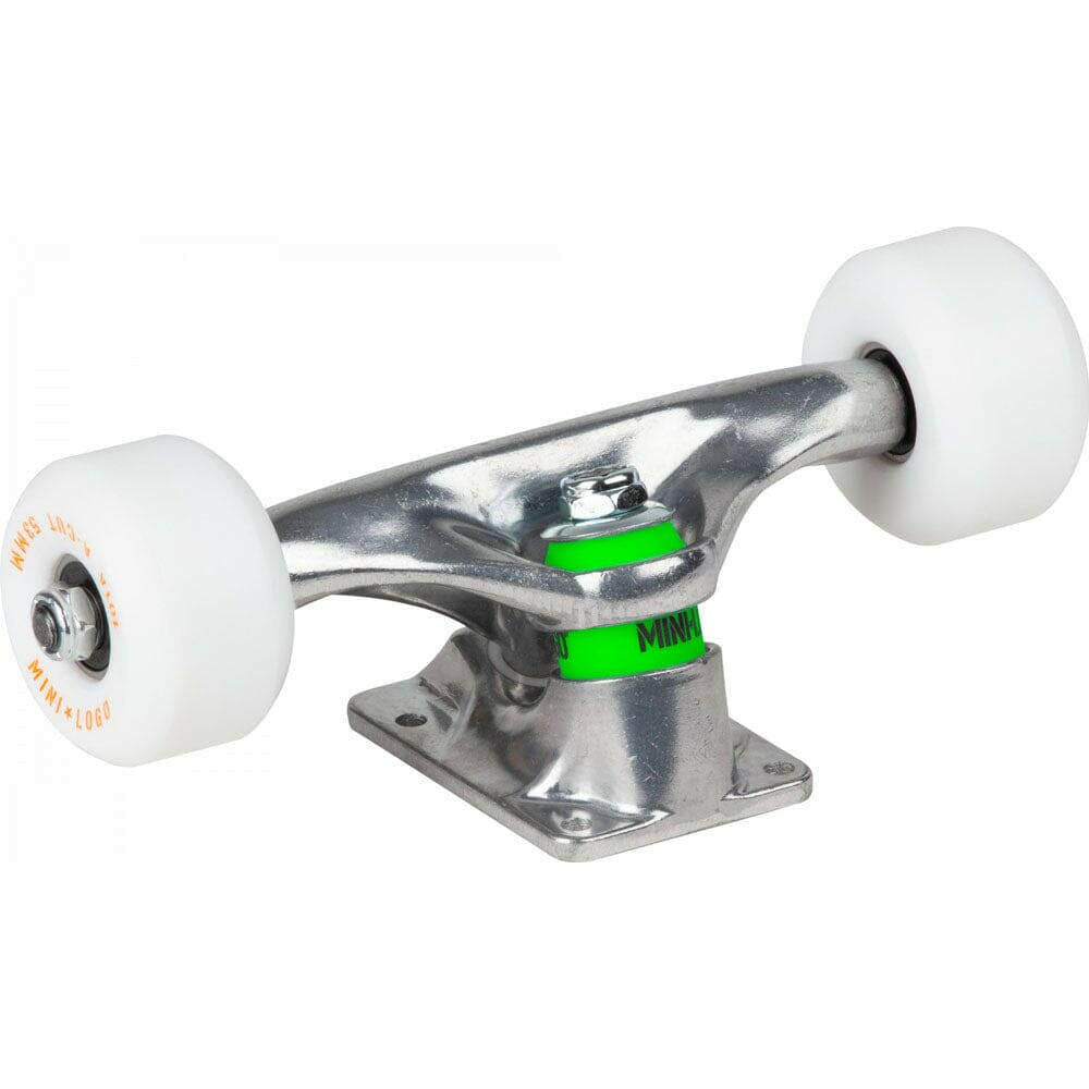 Mini Logo - 7.63 Trucks & Wheels Package Raw.
