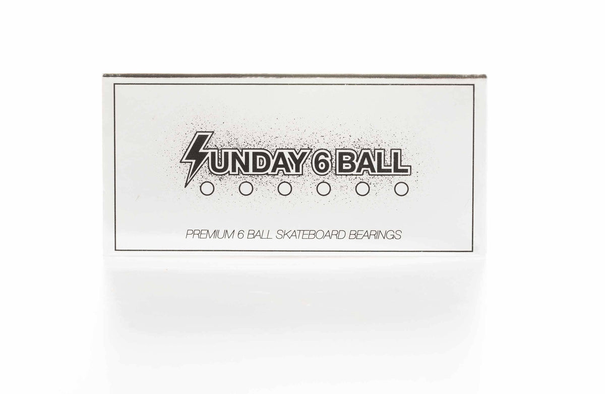 Sunday - 6 Balls Skateboard Bearings.