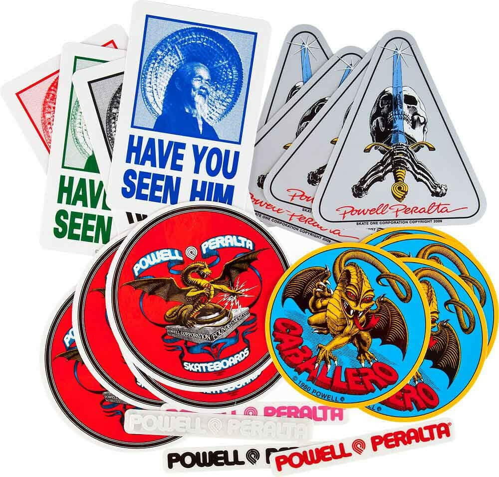 Powell Peralta - Assorted 20 Pack Stickers.