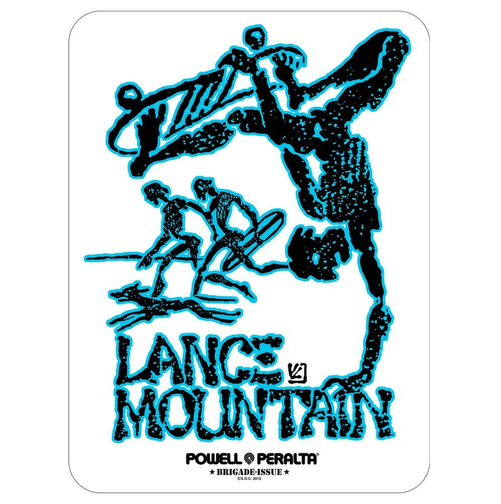 Powell Peralta - Lance Mountain Future Primitive Sticker.