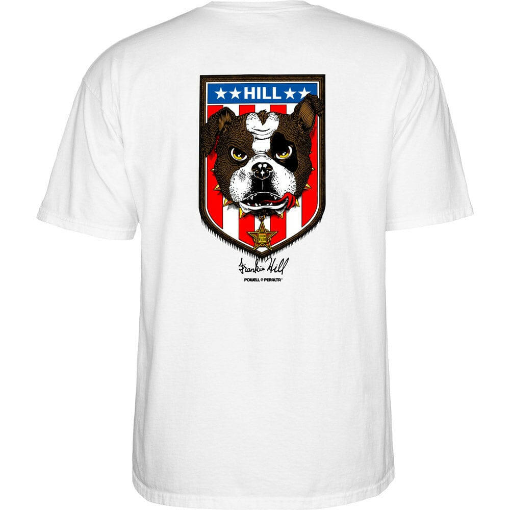 Powell Peralta - Hill Bulldog Tee White.