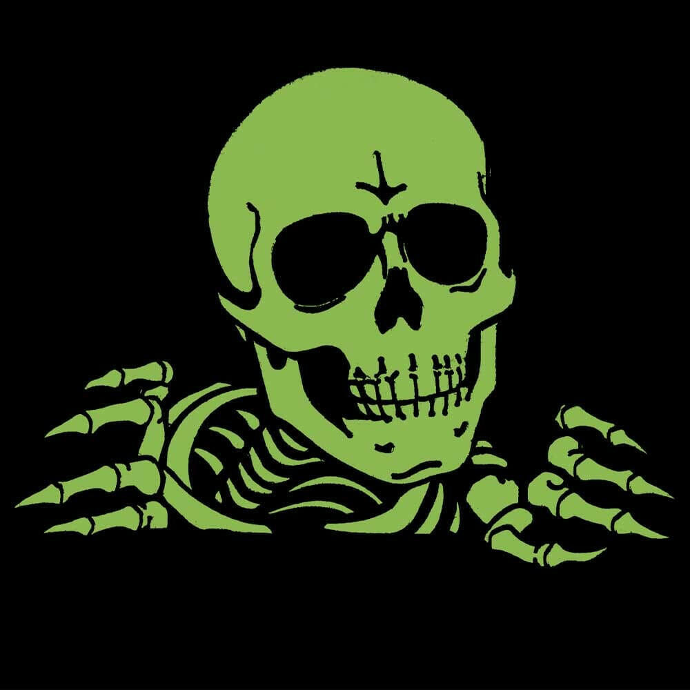 Powell Peralta - Ripper Glow Lapel Pin.