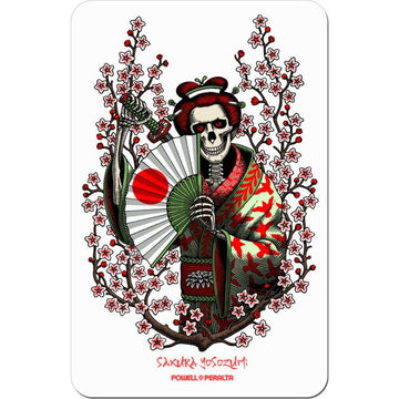 Powell Peralta - Sakura Samurai 6.0" Sticker.