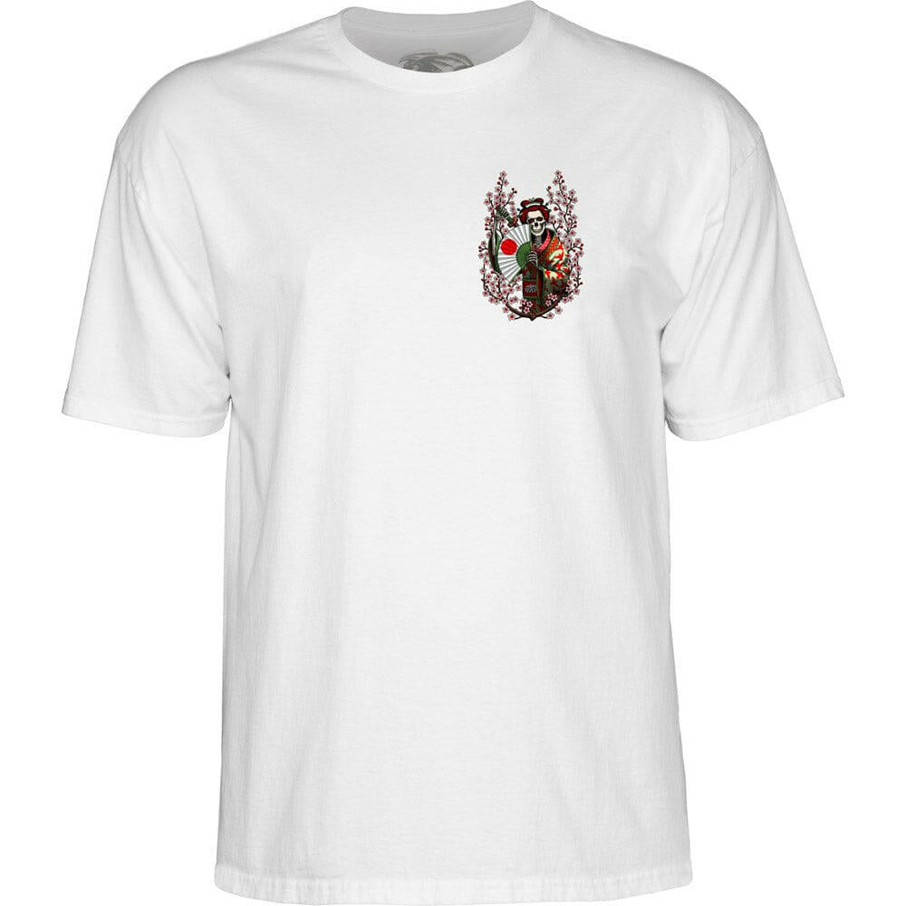 Powell Peralta - Sakura Yosozumi Samurai Tee White.