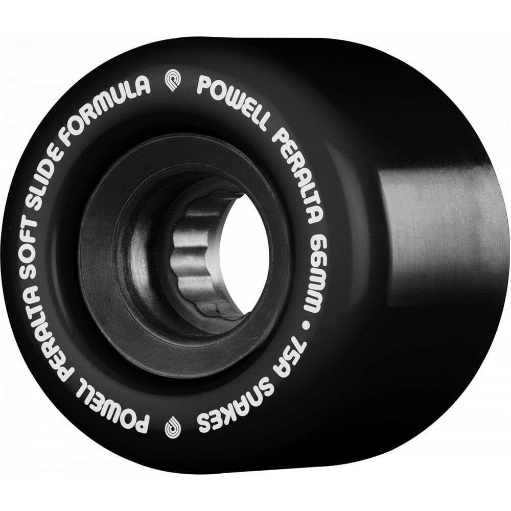 Powell Peralta - Snakes Black 66MM 75A ATF Skateboard Wheels.