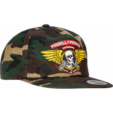 Powell Peralta - Winged Ripper Snapback Camo.