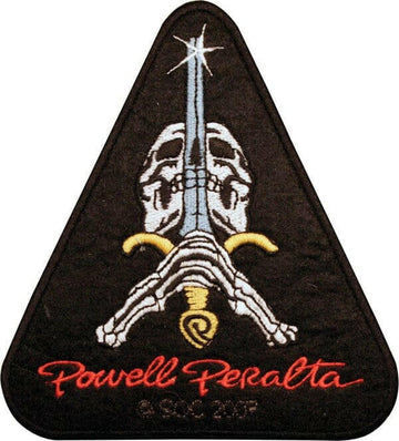 Powell Peralta - Skull & Sword Patch Black.