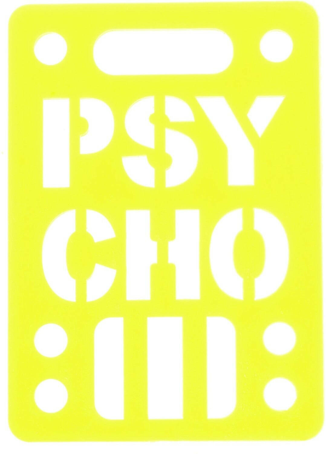 Psycho - 1/8" Soft Risers Yellow.