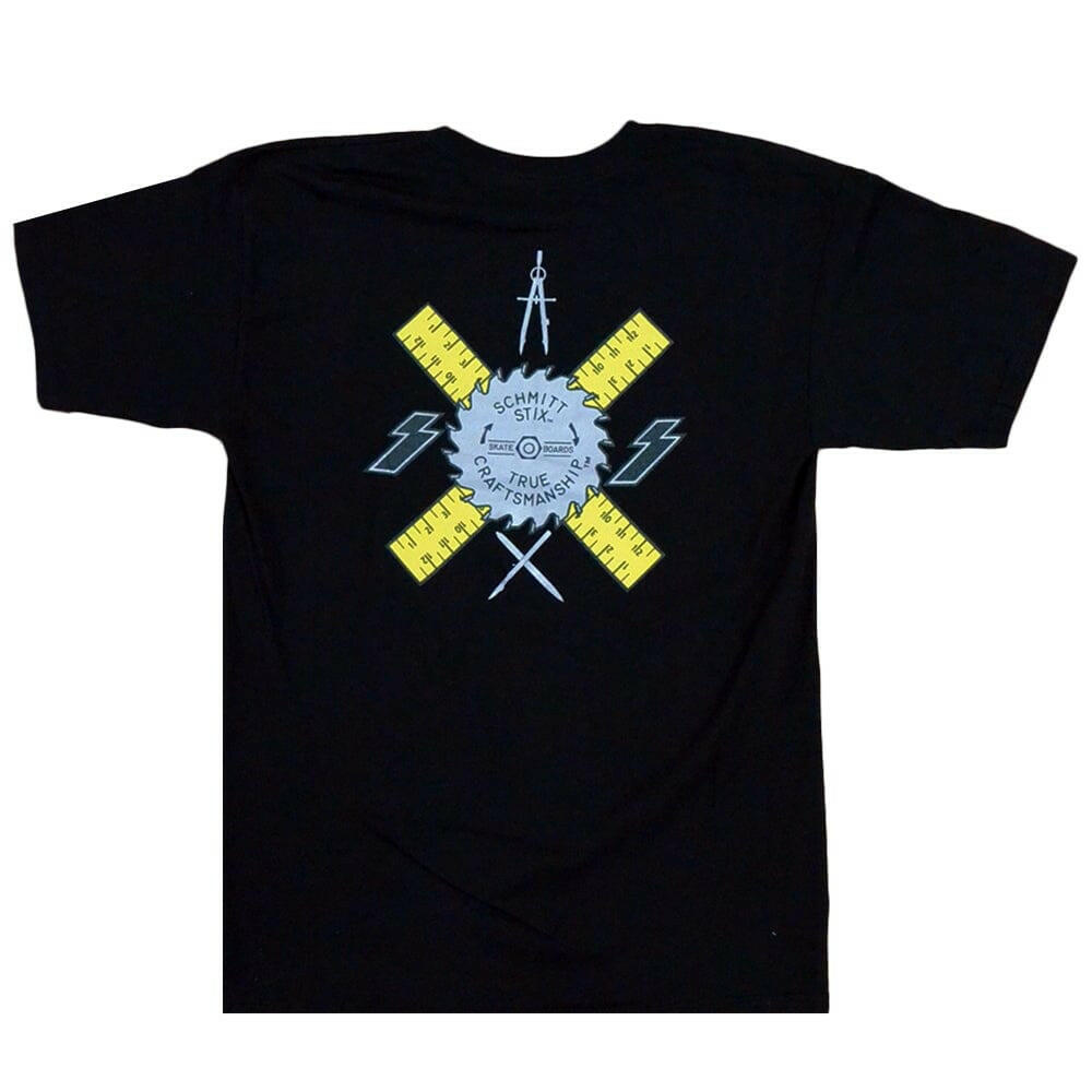 Schmitt Stix - Logo Mens Tee Black.