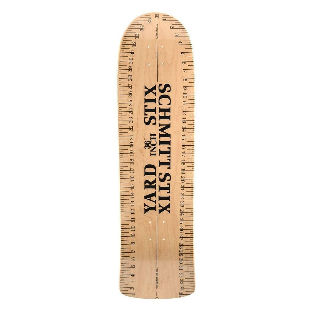 Schmitt Stix - Yard Stick 9.625 Reissue Skateboard Deck.