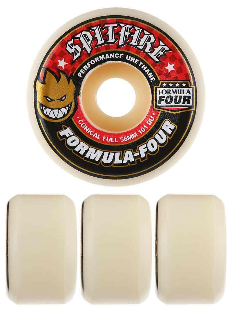 Spitfire F4 Conical Full 54MM 101A Skateboard Wheels.