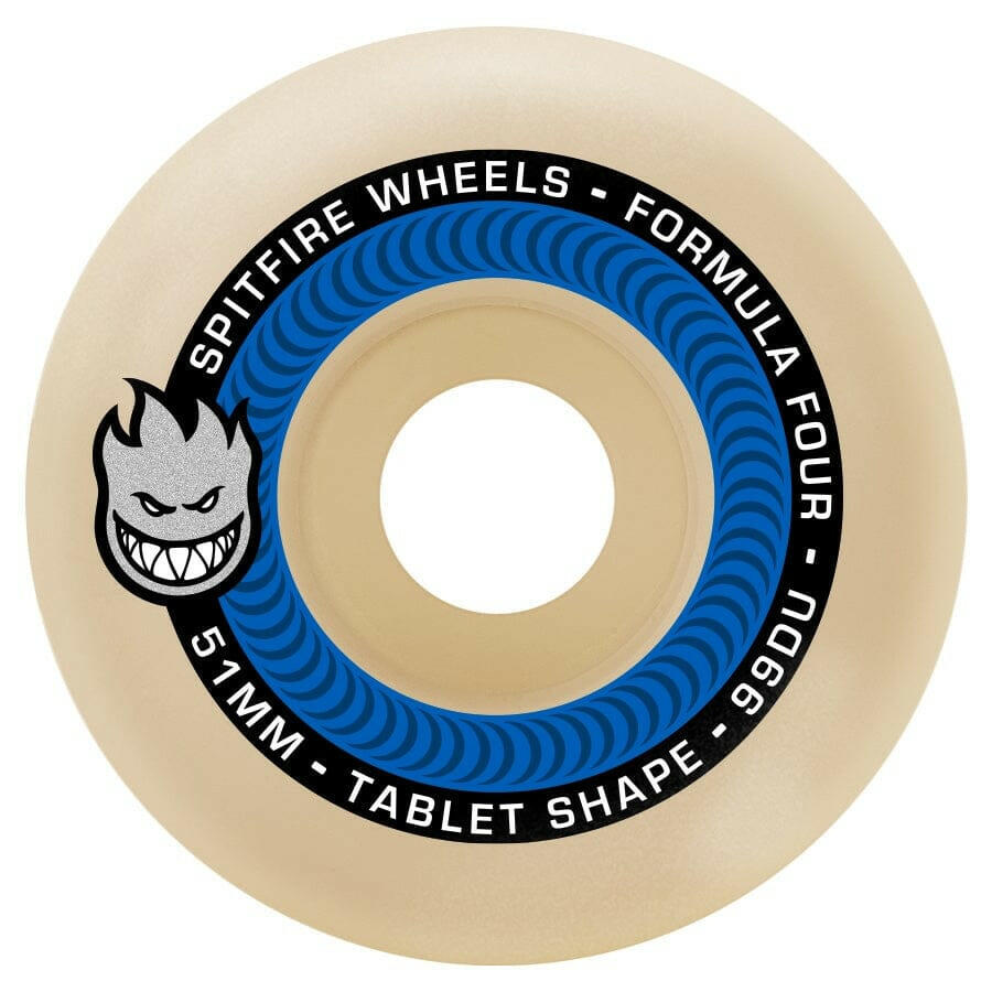 Spitfire - F4 Tablets 51MM 99A Skateboard Wheels.
