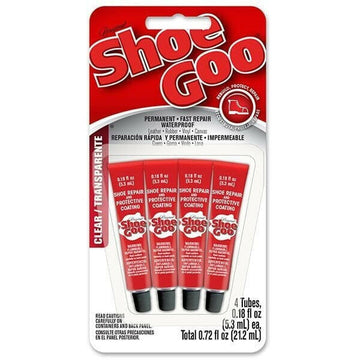 Shoe Goo - 4 Pack 5.3ml Clear.