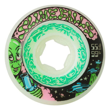Slime Balls - Saucers 55MM 99A Skateboard Wheels.