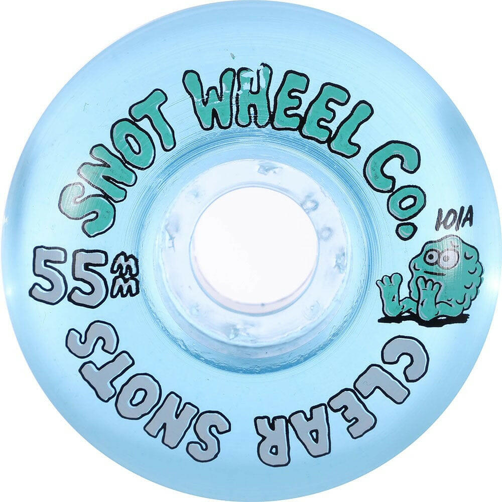 Snot - Clear Snots 55MM 101A Skateboard Wheels.