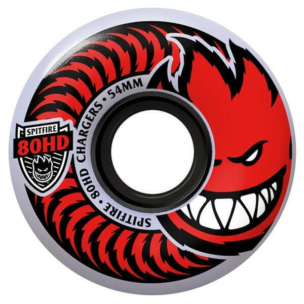 Spitfire - Chargers White 56MM 80HD Skateboard Wheels.
