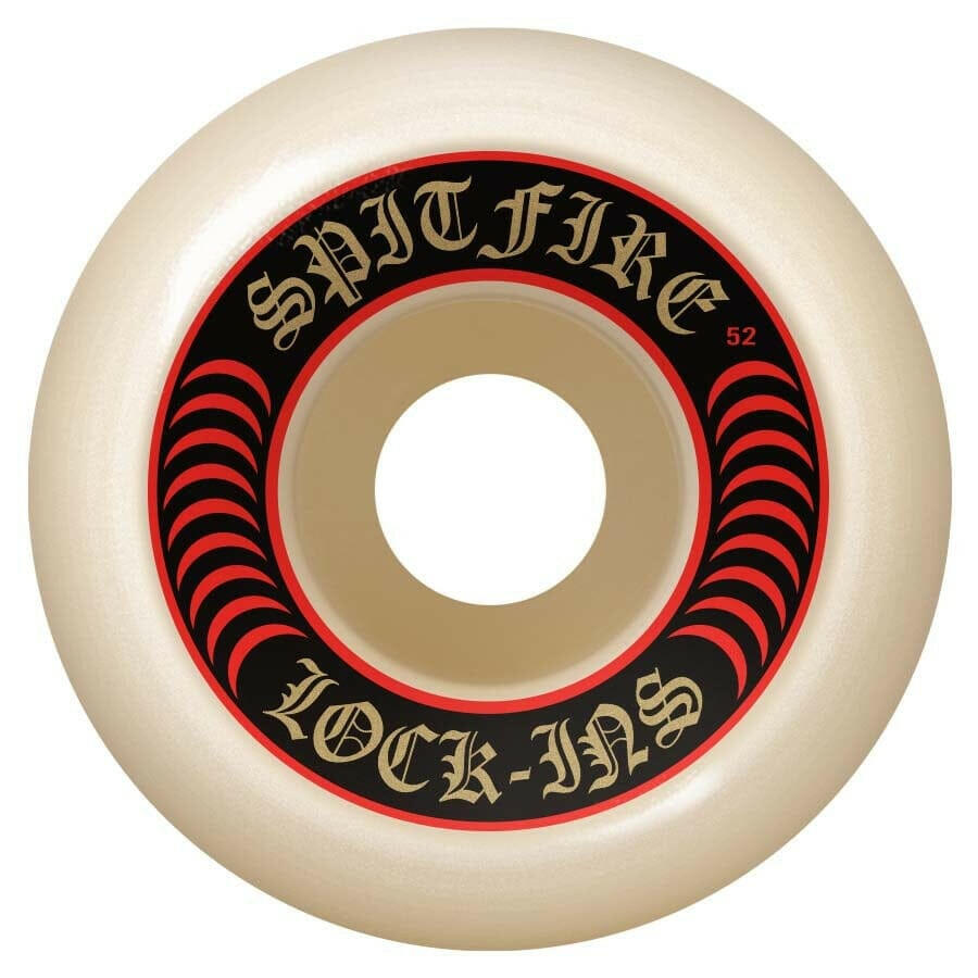 Spitfire - F4 Lock Ins 53MM 101A Skateboard Wheels.