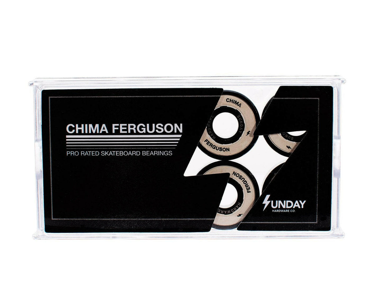 Sunday - Chima Ferguson Pro Skateboard Bearings.