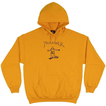 Thrasher - Gonz Hoodie Gold.