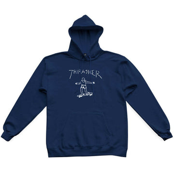 Thrasher - Gonz Hoodie Navy/White.