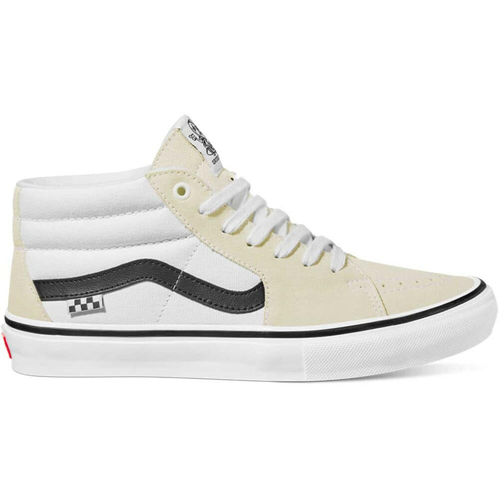 Vans - Skate Grosso Mid Shoes White/Black.
