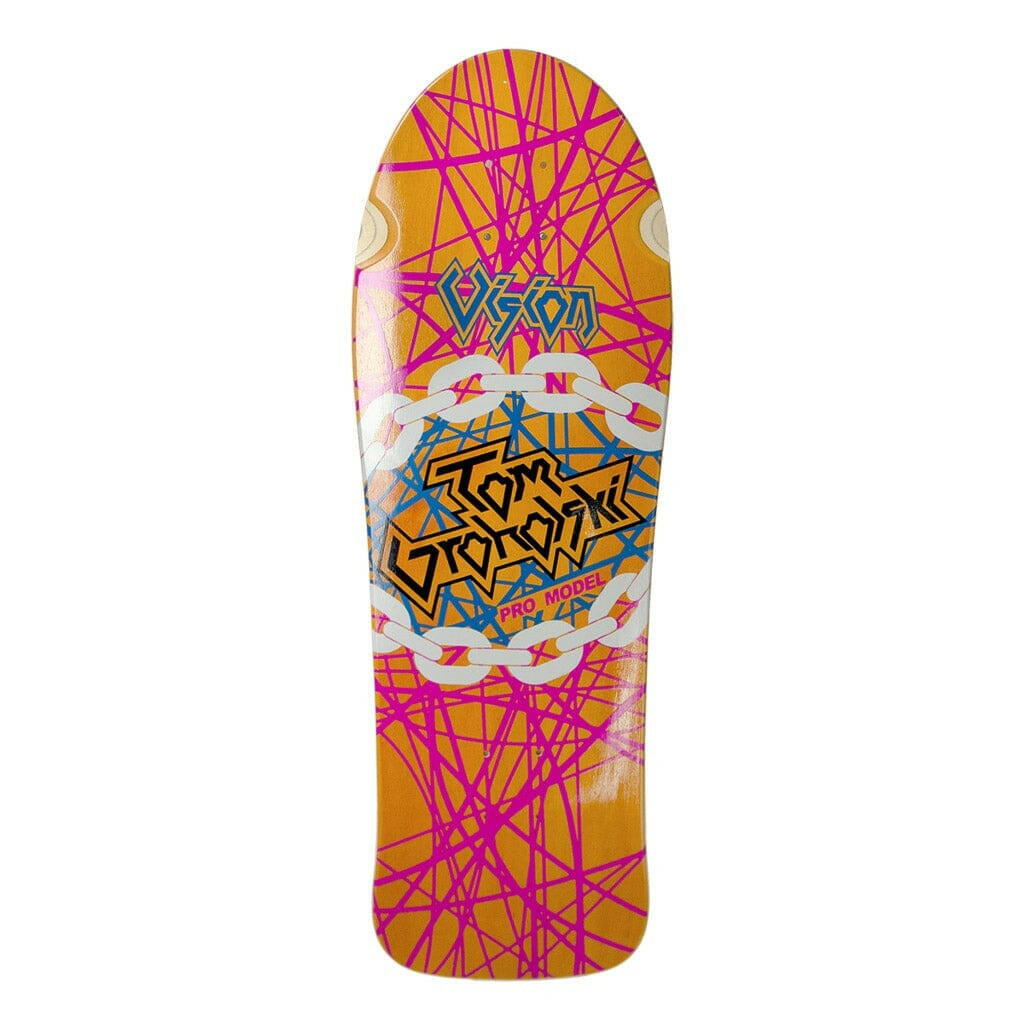 Vision - Tom Groholski Heavy Metal 9.75 Reissue Skateboard Deck.