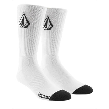 Volcom - Full Stone 3 Pack Mens Socks White.